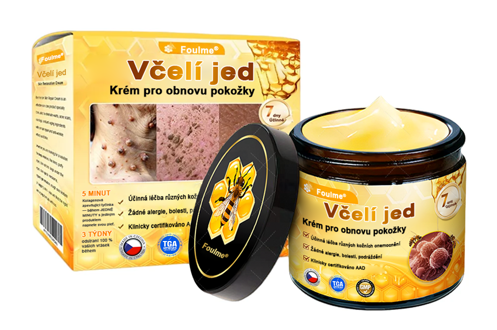 Vyrobeno a odesláno z České republiky ✨Foulme® Obnovující krém se včelím jedem ⏰ POSLEDNÍ DEN SLEVA 80%