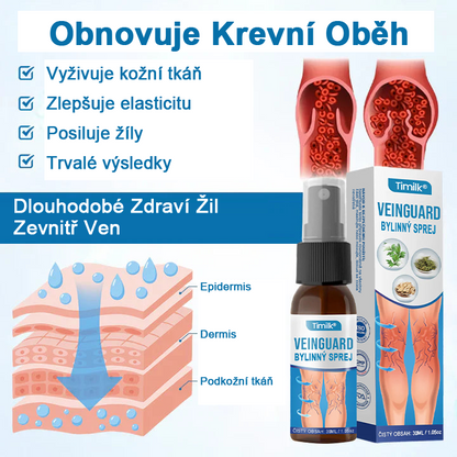 Timilk® VeinGuard bylinný sprej – ✅ Klinicky prokázáno, že odstraní křečové žíly za pouhých 7 dní!💥💥