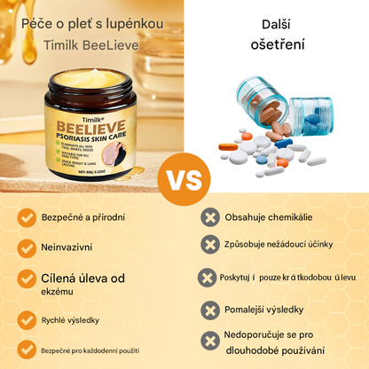 Timilk® BeeLieve Péče o pokožku s lupénkou🐝