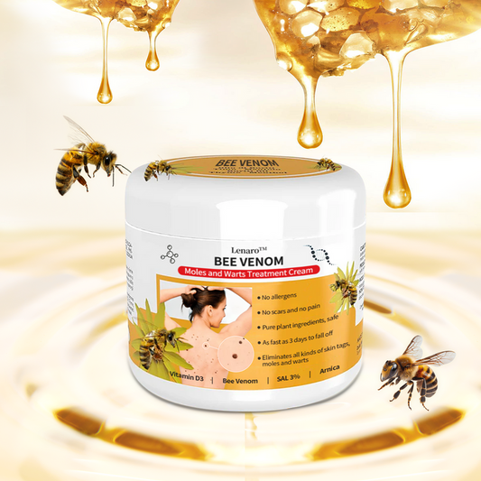 🌱[👑Official Brand Store👑] Lenaro™ Bee Venom Mole and Wart Treatment Cream(👨‍⚕AAD RECOMMENDS)