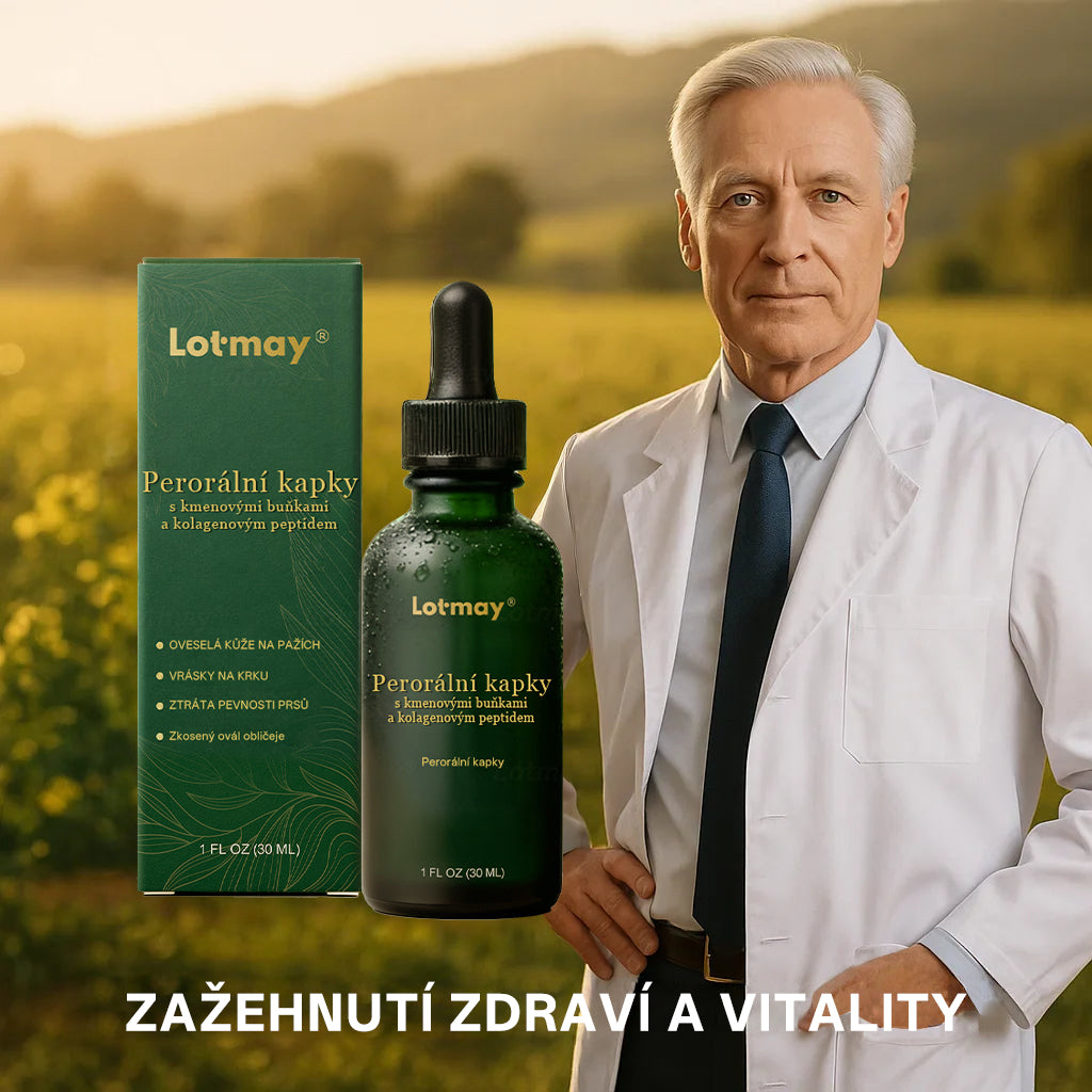 Lékárna Na Poště | Lotmay® Kapky s kmenovými buňkami a kolagenovými peptidy pro vnitřní použití👩‍⚕️ (Zpevnění a lifting povolené pokožky & redukce tvorby vrásek)