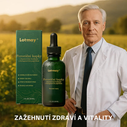 Lékárna Na Poště | Lotmay® Kapky s kmenovými buňkami a kolagenovými peptidy pro vnitřní použití👩‍⚕️ (Zpevnění a lifting povolené pokožky & redukce tvorby vrásek)