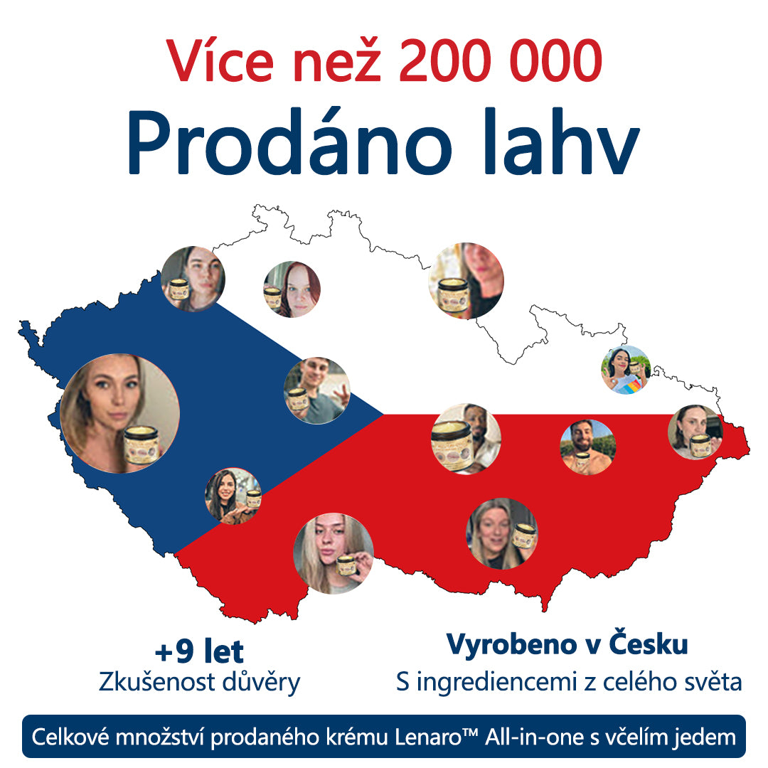🎇𝐋𝐞𝐧𝐚𝐫𝐨™ Včelí jed všestranný krém, schválený českými dermatology (👩‍ Doporučeno Českou společností pro kožní a pohlavní nemoci CGDV)