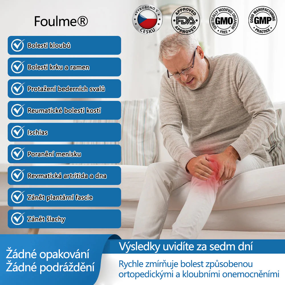 Lékárna Na Poště | Foulme® BPC-157 Regenerační krém na klouby 🦴 Léčí artritidu, neuropatii, revmatismus, sportovní zranění a další potíže 👍