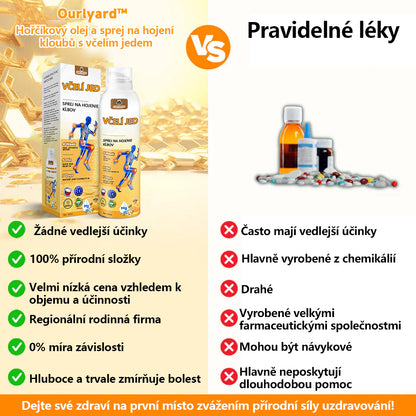 🔥💫Ourlyard™ Hořčíkový olej a včelí jed na hojení kloubů ve spreji👨‍⚕️Cure bolesti kloubů za pouhé 4 týdny, bez zpětného efektu