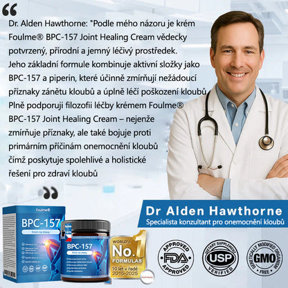Lékárna Na Poště | Foulme® BPC-157 Regenerační krém na klouby 🦴 Léčí artritidu, neuropatii, revmatismus, sportovní zranění a další potíže 👍