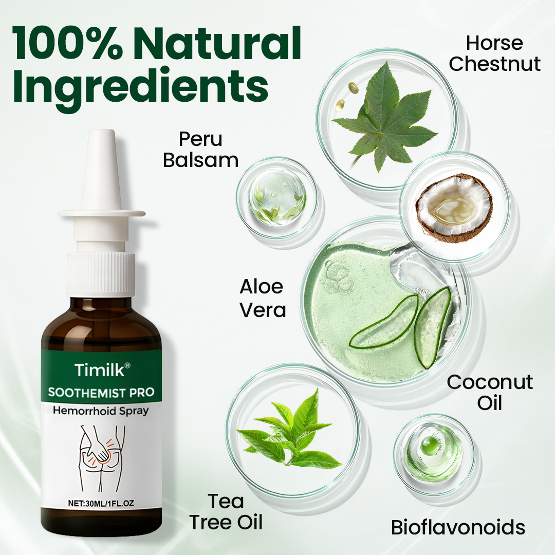 Timilk® SootheMist PRO sprej na hemoroidy