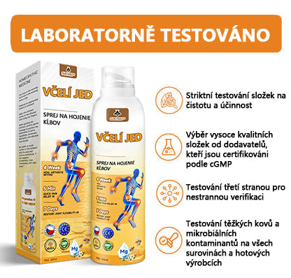 🔥💫Ourlyard™ Hořčíkový olej a včelí jed na hojení kloubů ve spreji👨‍⚕️Cure bolesti kloubů za pouhé 4 týdny, bez zpětného efektu