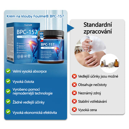 Lékárna Na Poště | Foulme® BPC-157 Regenerační krém na klouby 🦴 Léčí artritidu, neuropatii, revmatismus, sportovní zranění a další potíže 👍