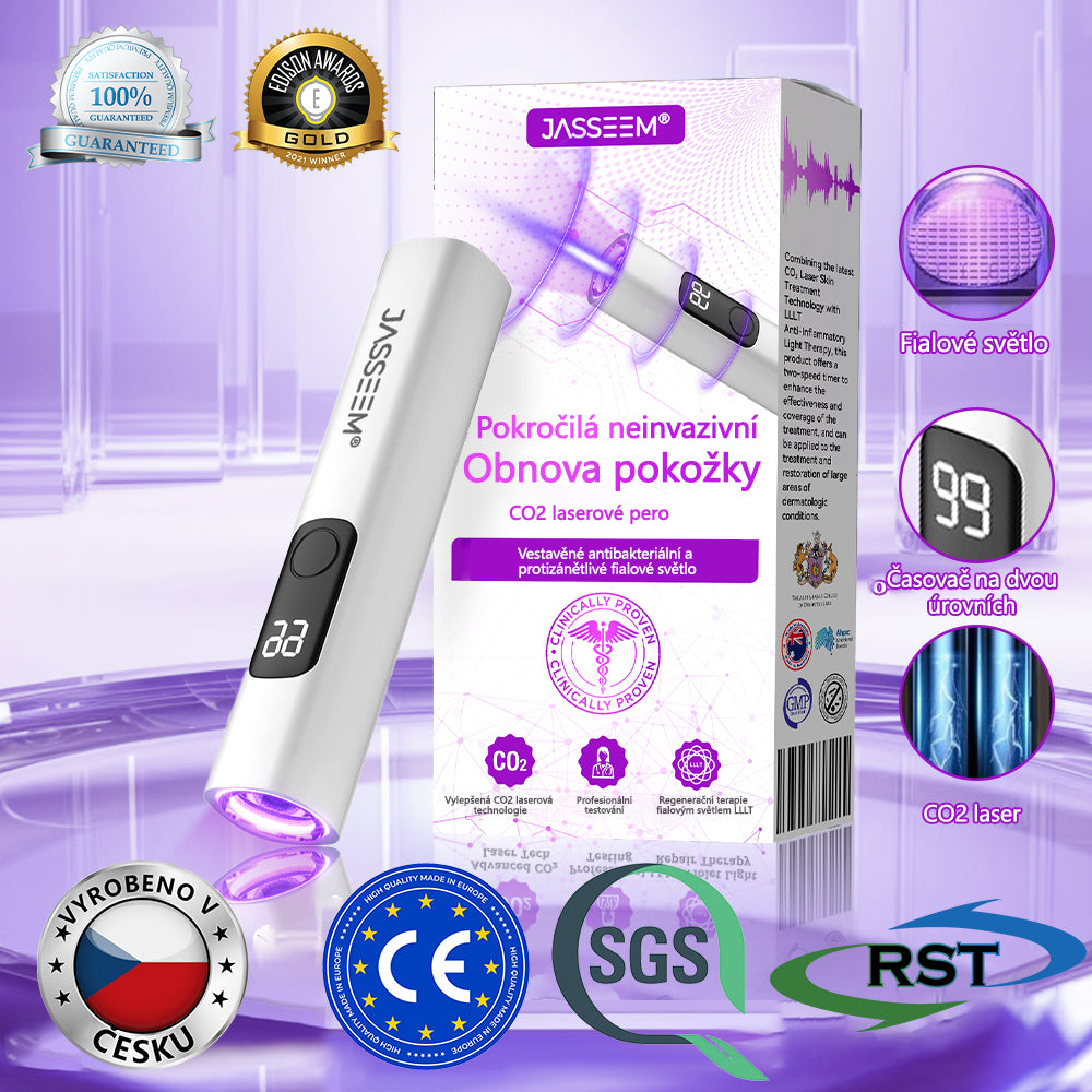𝐉𝐚𝐬𝐬𝐞𝐞𝐦® Pokročilé neinvazivní pero s CO₂ laserem na opravu pokožky 💕 (šetrně odstraňuje bradavice, mateřská znaménka, stařecké skvrny a kožní značky - bez bolesti a rozruchu!)🌿