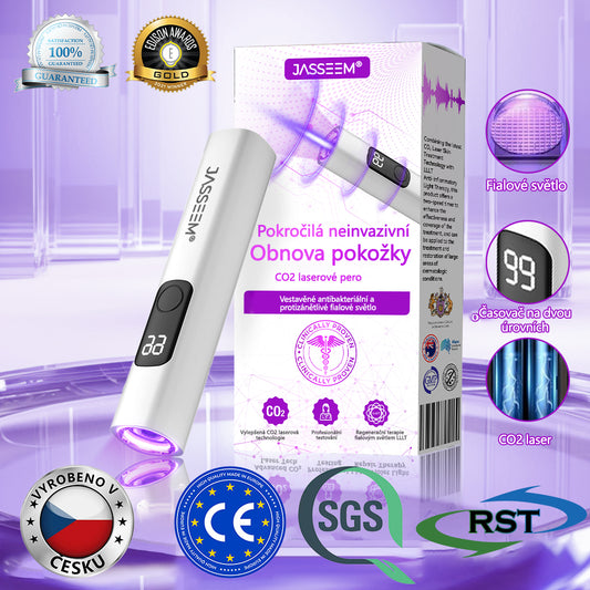 𝐉𝐚𝐬𝐬𝐞𝐞𝐦® Pokročilé neinvazivní pero s CO₂ laserem na opravu pokožky 💕 (šetrně odstraňuje bradavice, mateřská znaménka, stařecké skvrny a kožní značky - bez bolesti a rozruchu!)🌿