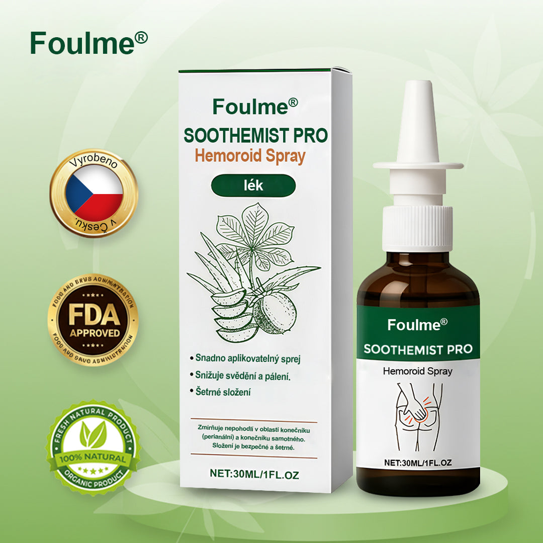 Foulme® SootheMist PRO sprej na hemoroidy