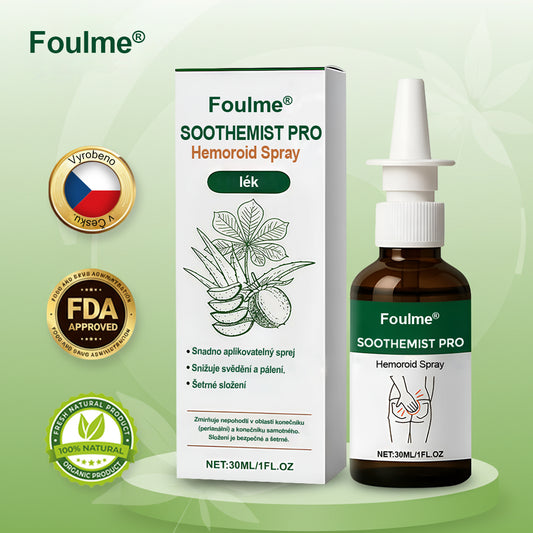 Foulme® oficiální vlajková loď | Foulme® SootheMist PRO sprej na hemoroidy