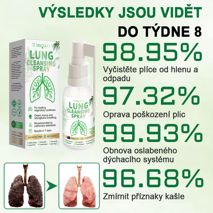 [Oficiální obchod značky] 👨‍⚕️𝐌𝐈𝐐𝐈𝐊𝐎® Pokročilý sprej na čištění plic  (☘️Doporučeno plicními specialisty☘️)