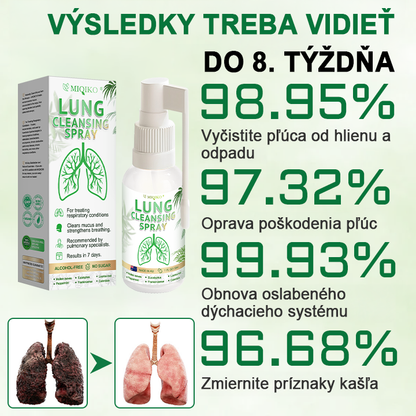 [Oficiální obchod značky] 👨‍⚕️𝐌𝐈𝐐𝐈𝐊𝐎® Pokročilý sprej na čištění plic  (☘️Doporučeno plicními specialisty☘️)