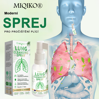 [Oficiální obchod značky] 👨‍⚕️𝐌𝐈𝐐𝐈𝐊𝐎® Pokročilý sprej na čištění plic  (☘️Doporučeno plicními specialisty☘️)