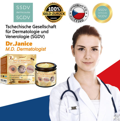 🎇𝐋𝐞𝐧𝐚𝐫𝐨™ Včelí jed všestranný krém, schválený českými dermatology (👩‍ Doporučeno Českou společností pro kožní a pohlavní nemoci CGDV)