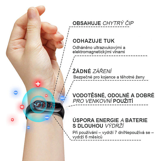 ⌚Detoxikační náramek s ultrazvukovým odbouráváním tuků a dálkovým infračerveným zářením pro vyrovnávání hladiny cukru v krvi - Energy Balance 🔥časově omezená nabídka🔥