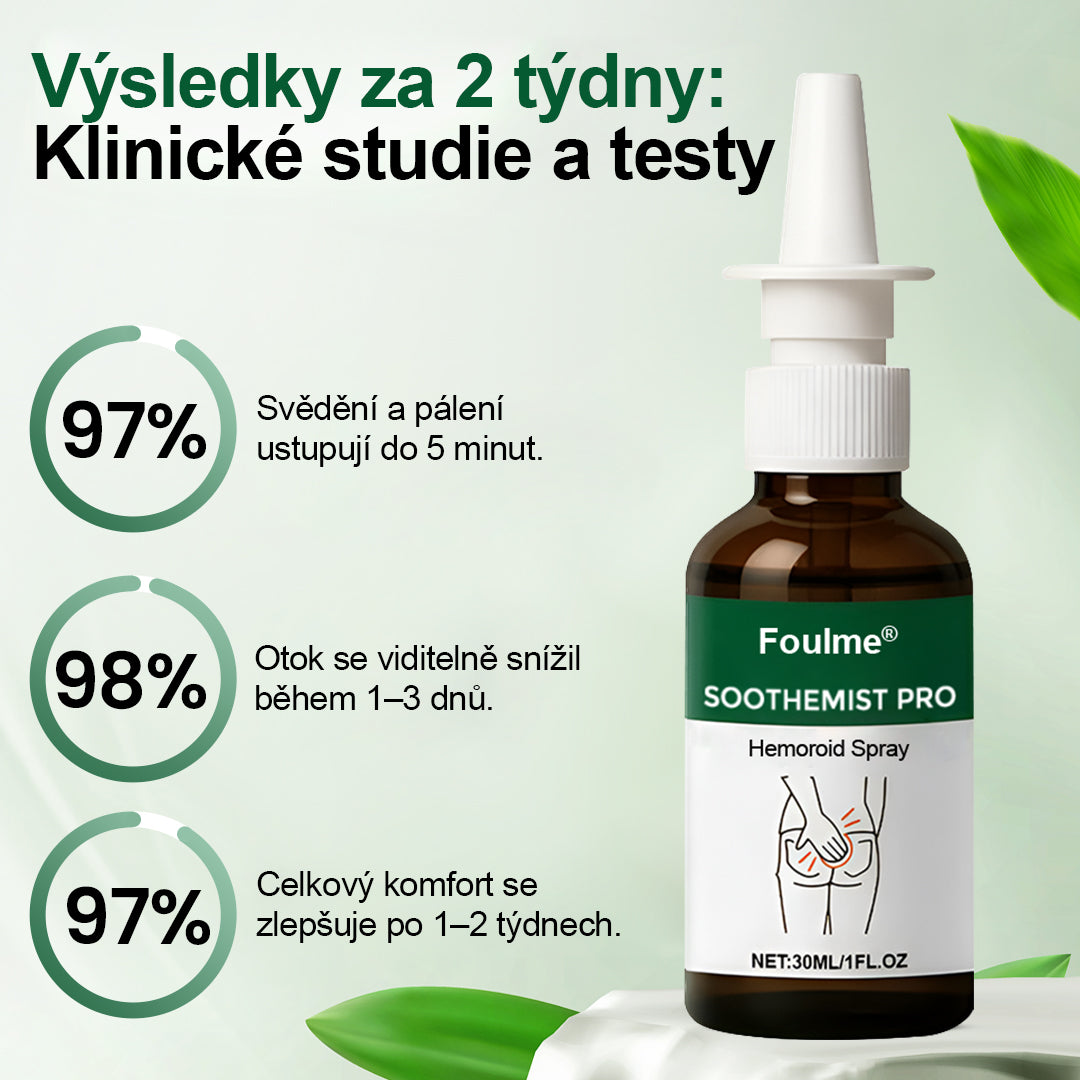 Foulme® SootheMist PRO sprej na hemoroidy