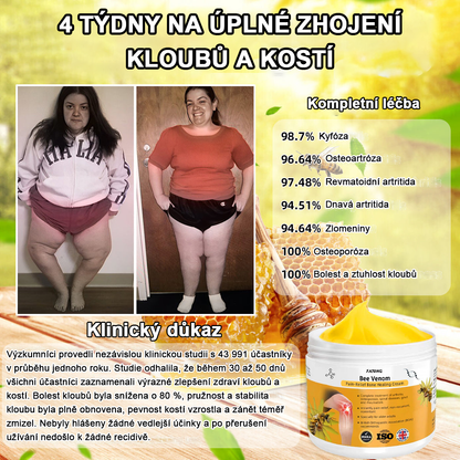 𝑭𝑨𝑻𝑶𝑵𝑮® Krém proti bolesti a hojení kostí ze včelího jedu (Výhradně pro seniory a na doporučení NVOC)🧨