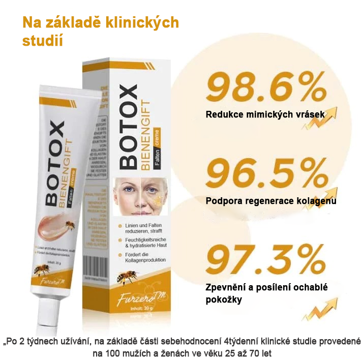 (💟Vyrobeno a odesláno z České republiky✅) Furzero™ Botox včelí jed krém na odstranění vrásek - POSLEDNÍ DEN 70% SLEVA
