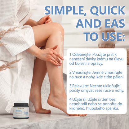 ✅ Schváleno MZČR lékaři | Ourlyard® Hořčíkový krém na úlevu od bolesti kostí a svalů ( Pro artritidu, neuropatii, revmatická onemocnění, svalové křeče, záškuby i sportovní úrazy)