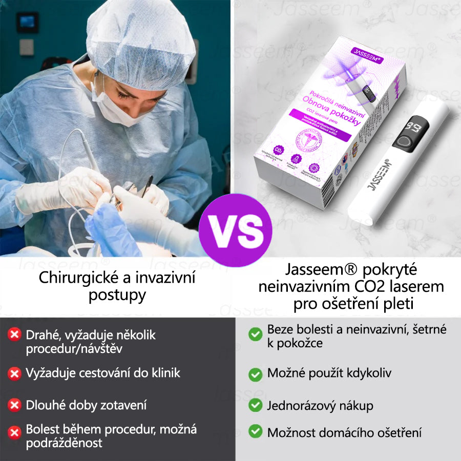 𝐉𝐚𝐬𝐬𝐞𝐞𝐦® Pokročilé neinvazivní pero s CO₂ laserem na opravu pokožky 💕 (šetrně odstraňuje bradavice, mateřská znaménka, stařecké skvrny a kožní značky - bez bolesti a rozruchu!)🌿