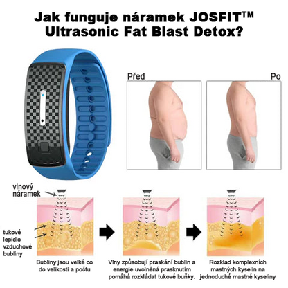 🥇 𝐉𝐎𝐒𝐅𝐈𝐓™ Ultrazvukový náramek pro odstranění celulitidy a detoxikaci organismu