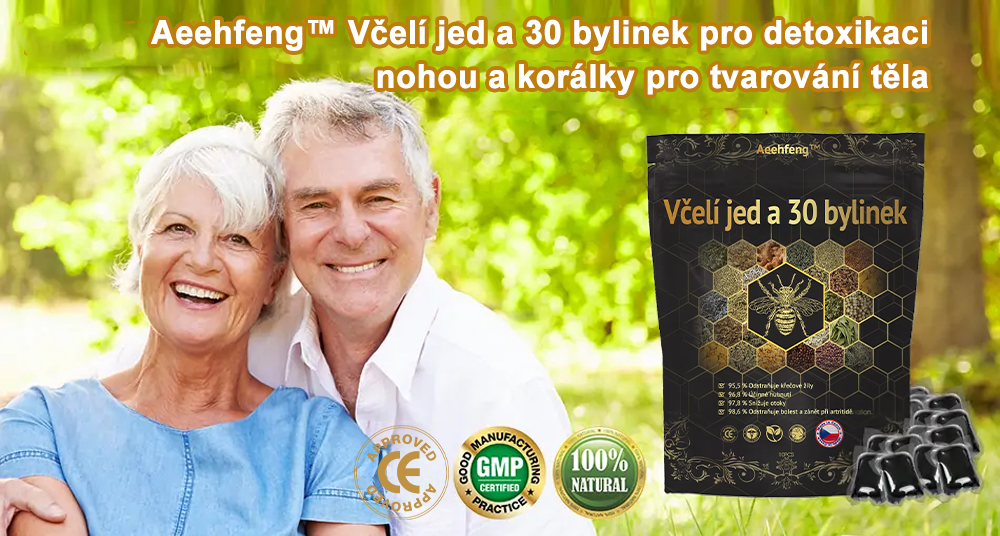 🔥💫 Poslední den na získání slevy 70 %: Aeehfeng®  Včelí jed a 30 bylinek pro detoxikaci nohou a korálky pro tvarování těla  - ✨Doporučeno Evropskou lymfatickou asociací (ELF) ✨🧀