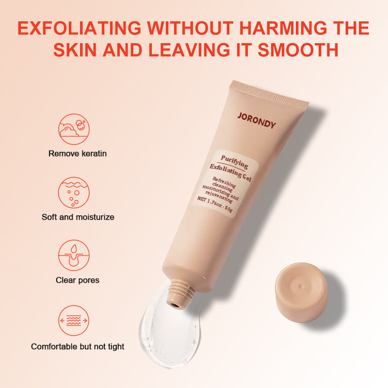 Purifying Exfoliating Gel for Acanthosis Nigricans, Exfoliation, Dark Spots, Skin Tags, and Eczema