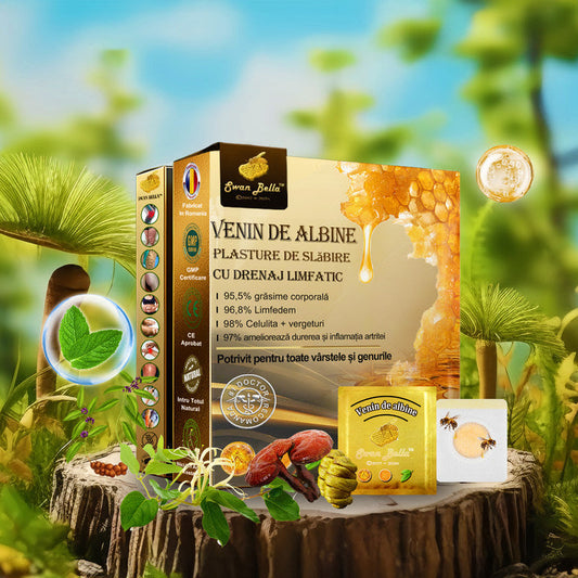 🐝Lymfodrenážní zeštíhlující náplast Swan Bella™ se včelím jedem 🔥 70% sleva po omezenou dobu 🔥 (Vhodné pro všechny věkové kategorie).